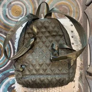 Nicole Miller | Bags | Nicole Miller Quilted Khaki Green 